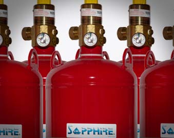 Sapphire Novec-1230 Gas Cylinders